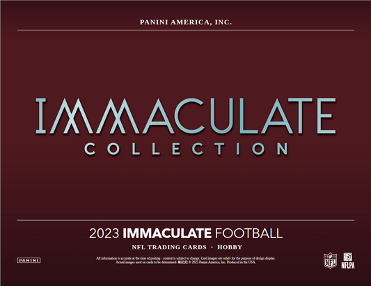 2023 Panini Immaculate Football Hobby Box