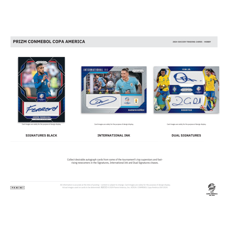 2024 Panini Prizm Conmebol Copa America Hobby Box