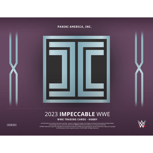2023 Panini Impeccable WWE Hobby Box