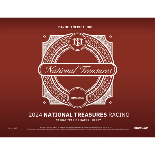 2024 Panini National Treasures Racing Hobby 4 Box Case