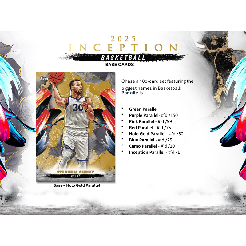 2024/25 Topps Inception Basketball Hobby 8 Box Case