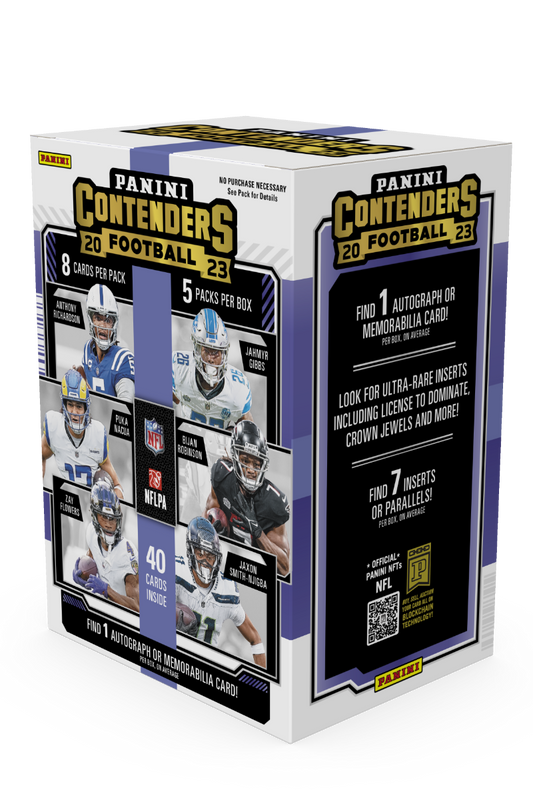 2023 Panini Contenders Football Hobby Blaster 20 Box Case