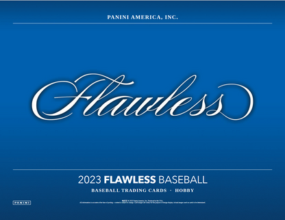 2023 Panini Flawless Baseball Hobby Box