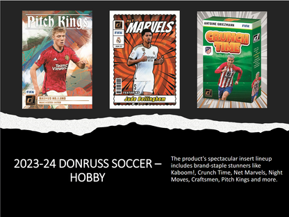 2023-24 Panini Donruss Soccer Hobby 12 Box Case