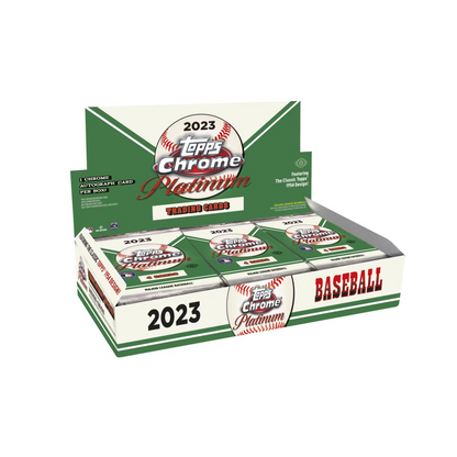 2023 Topps Chrome Platinum Anniversary Baseball Hobby 12 Box Case