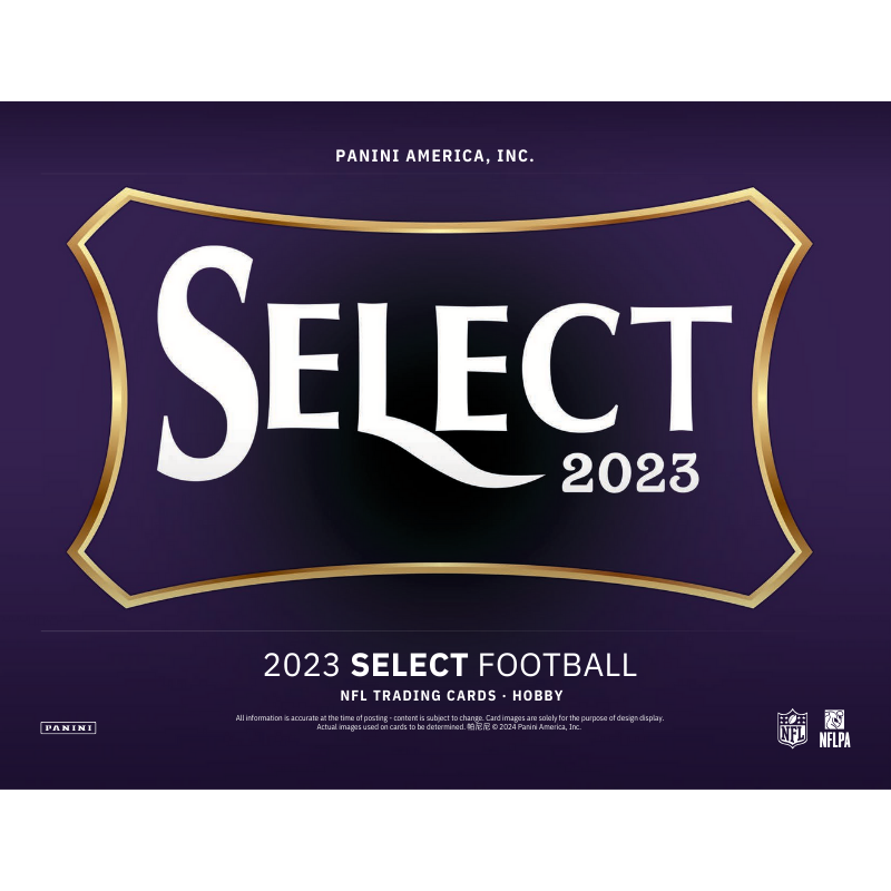 2023 Panini Select Football Hobby 12 Box Case