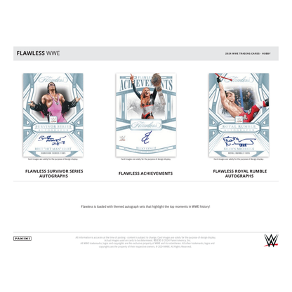 2024 Panini Flawless WWE Hobby 2 Box Case