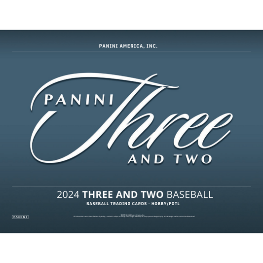 2024 Panini Three & Two Baseball Hobby 10 Box Case