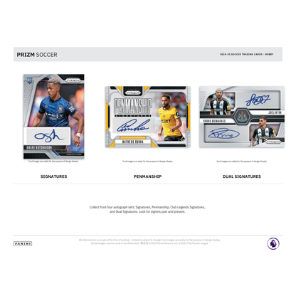 2024/25 Panini Prizm EPL Soccer Hobby 12 Box Case
