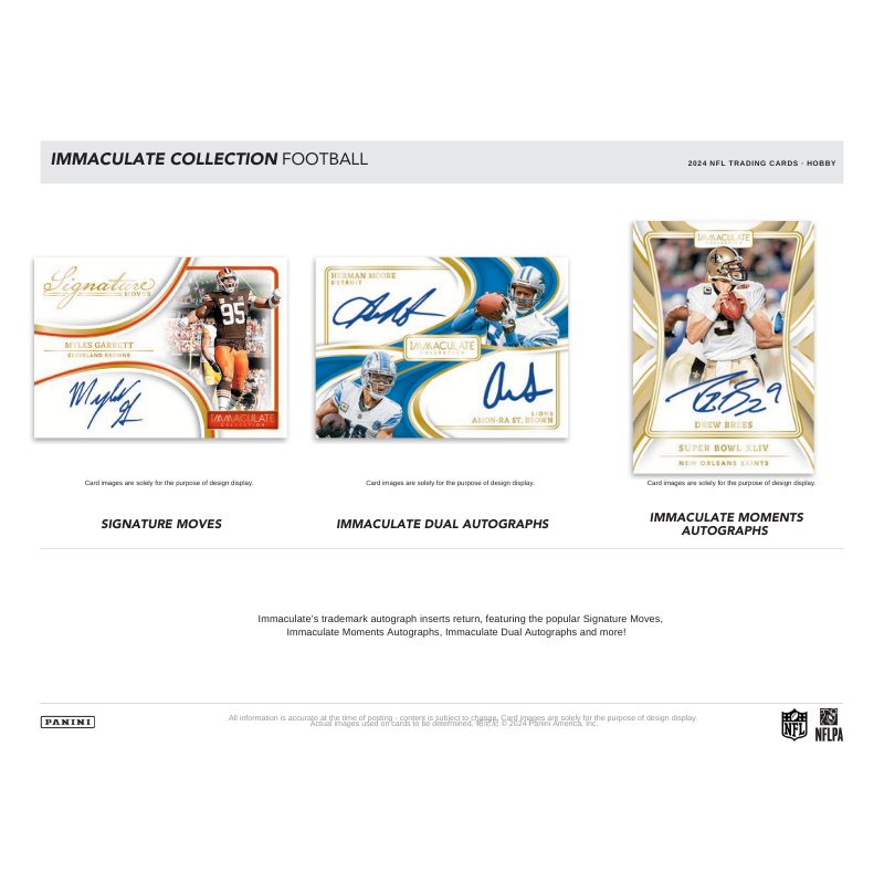 2024 Panini Immaculate Football Hobby 6 Box Case