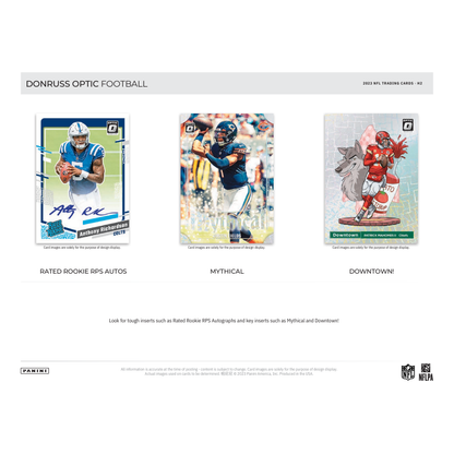 2023 Panini Donruss Optic Football H2 Hybrid 20 Box Case